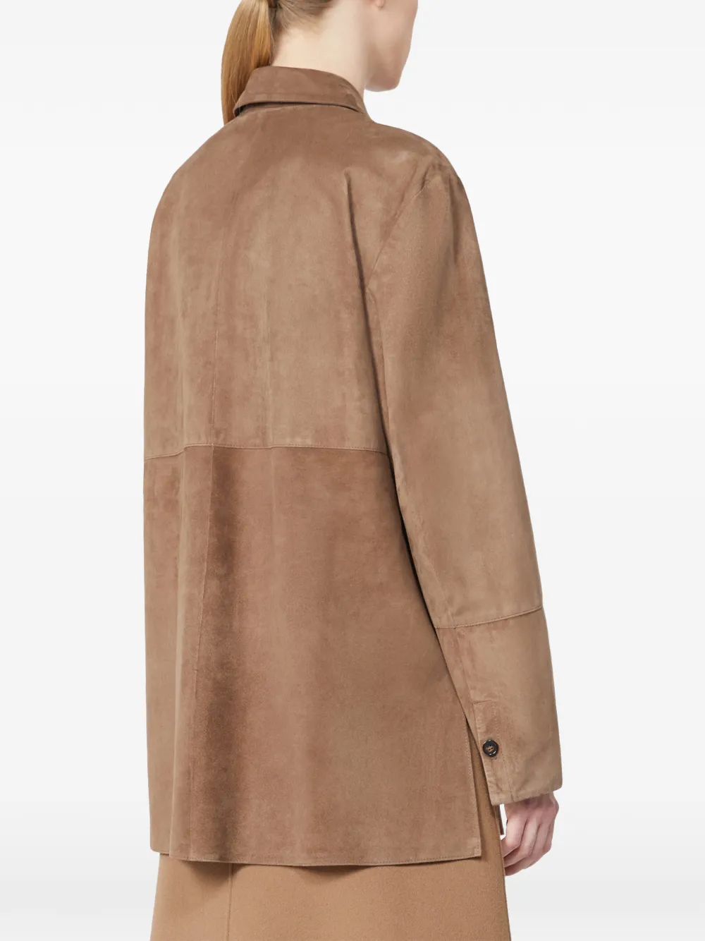 'S Max Mara veste en daim Estate à empiècements | Vestes en cuir | Image 2