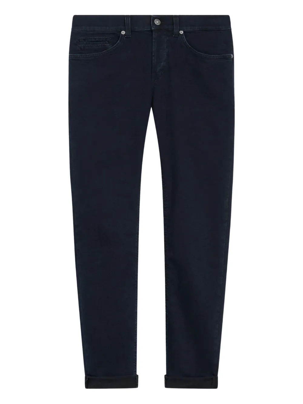 DONDUP rolled-up-hem trousers Blauw