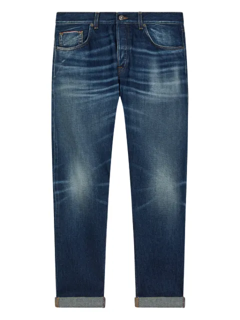 DONDUP logo-patch trousers