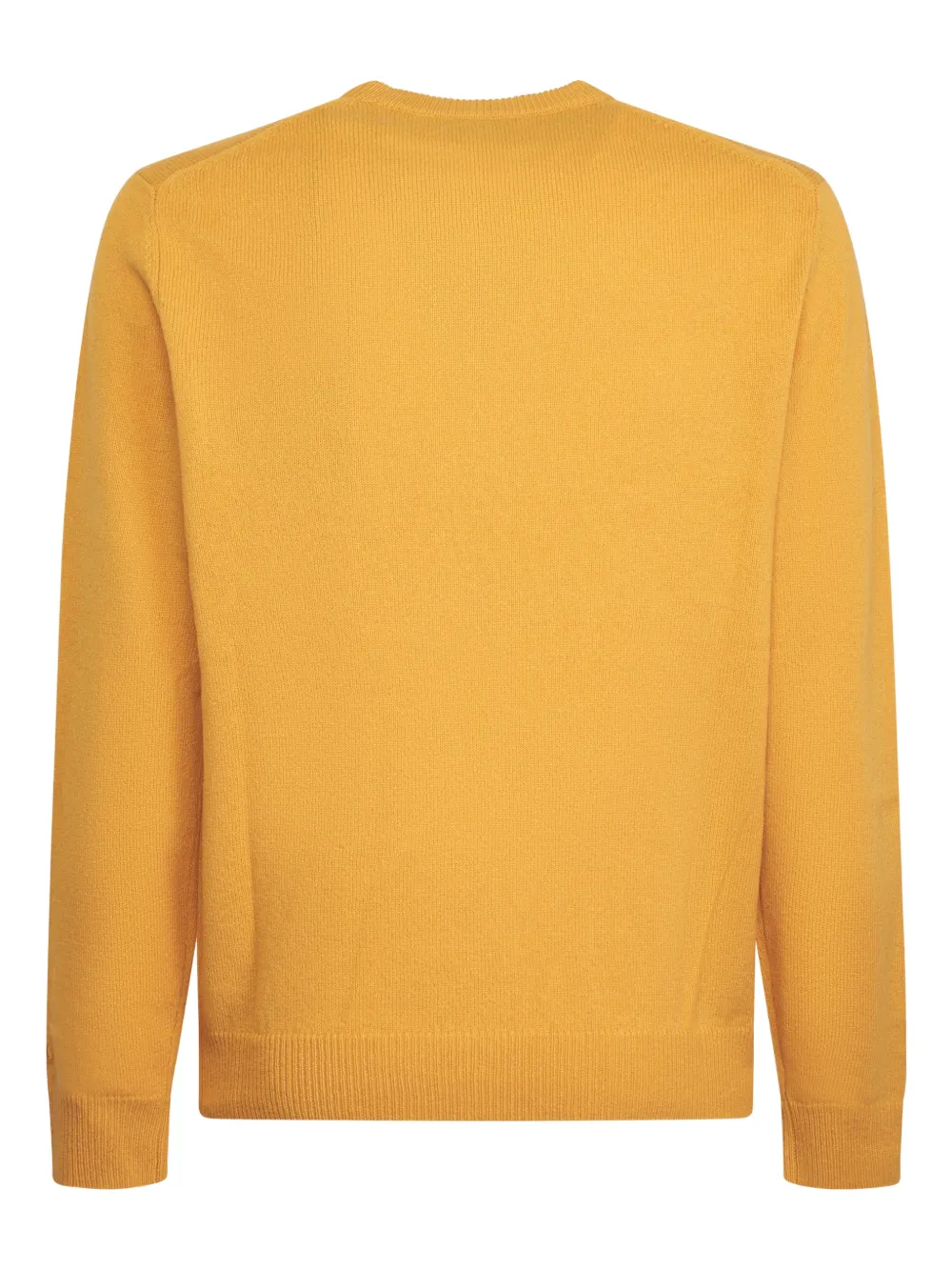 MC2 Saint Barth logo-embroidered crew-neck sweater - Geel