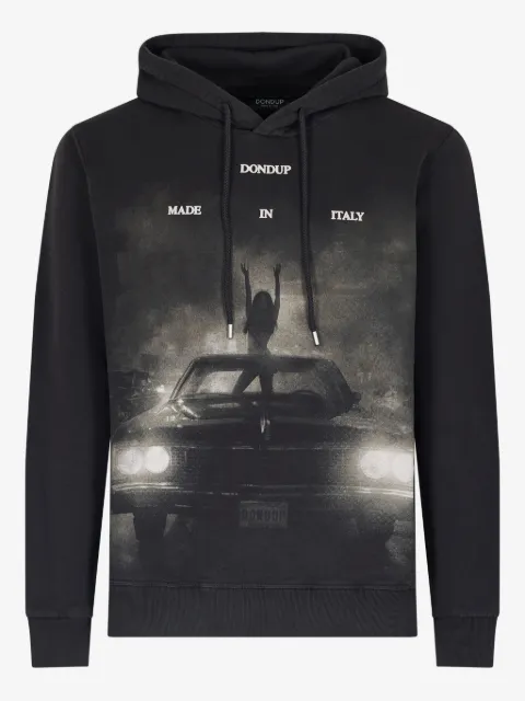 DONDUP hoodie con estampado gráfico