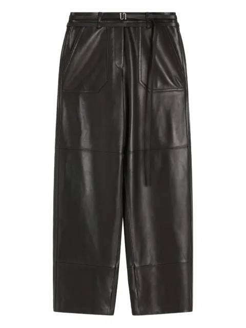 Max Mara GARBO panelled leather trousers