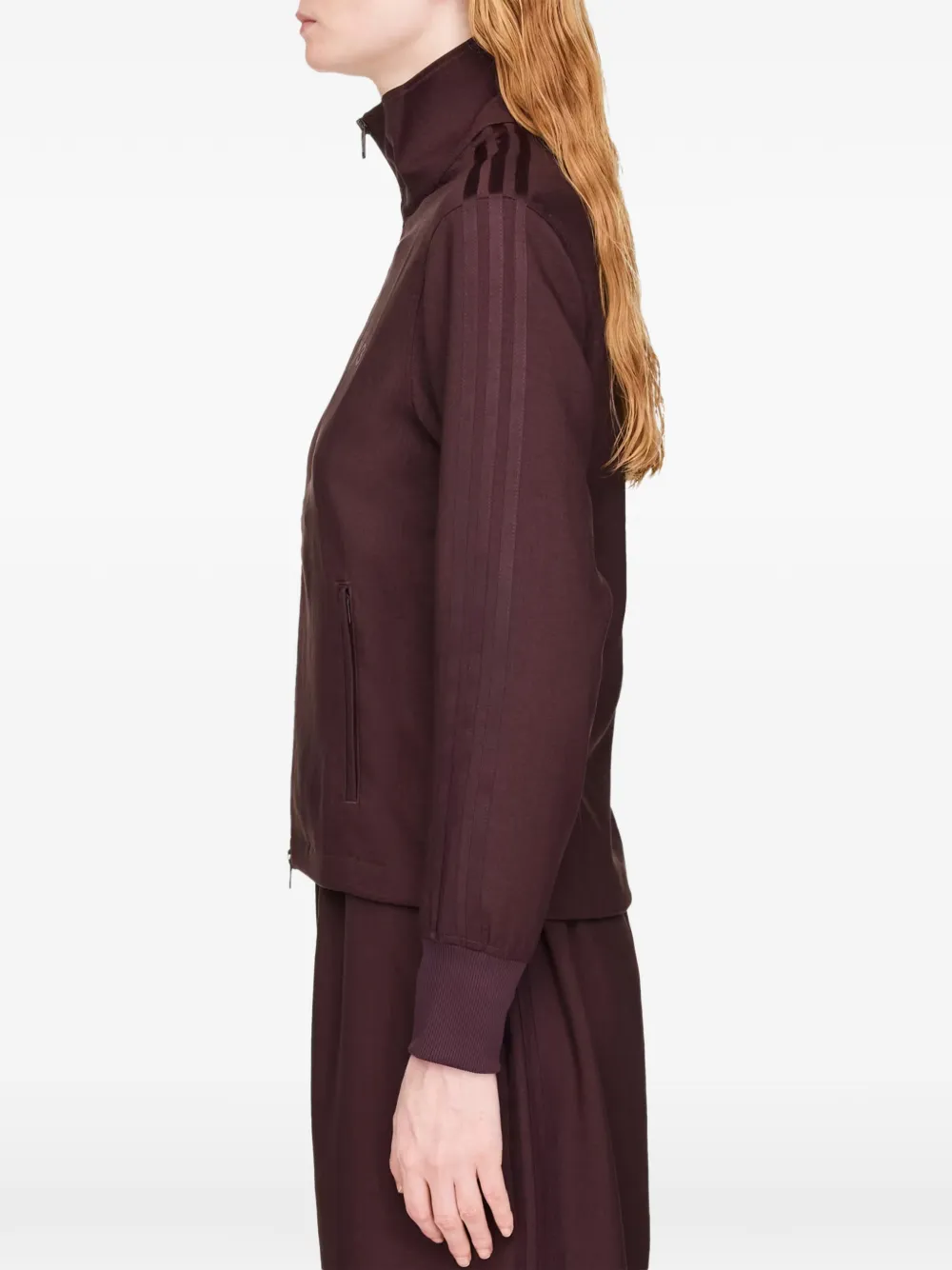 Y-3 sudadera con cierre y detalle de rayas | Sudaderas | Image 2