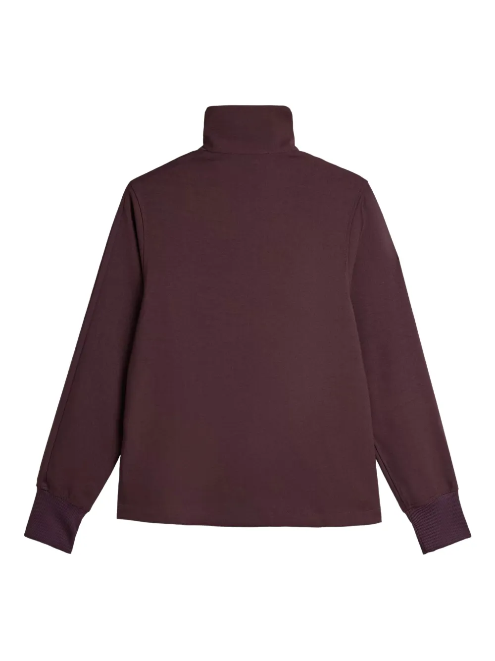 Y-3 stripe-detail zip-fastening sweatshirt Rood