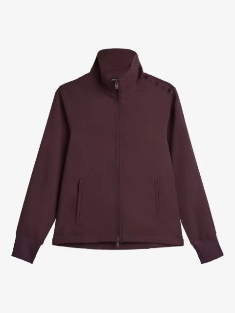 Y-3 sweat zippé à détails rayés
