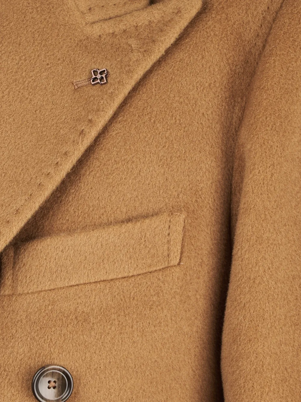Tagliatore double-breasted coat Bruin