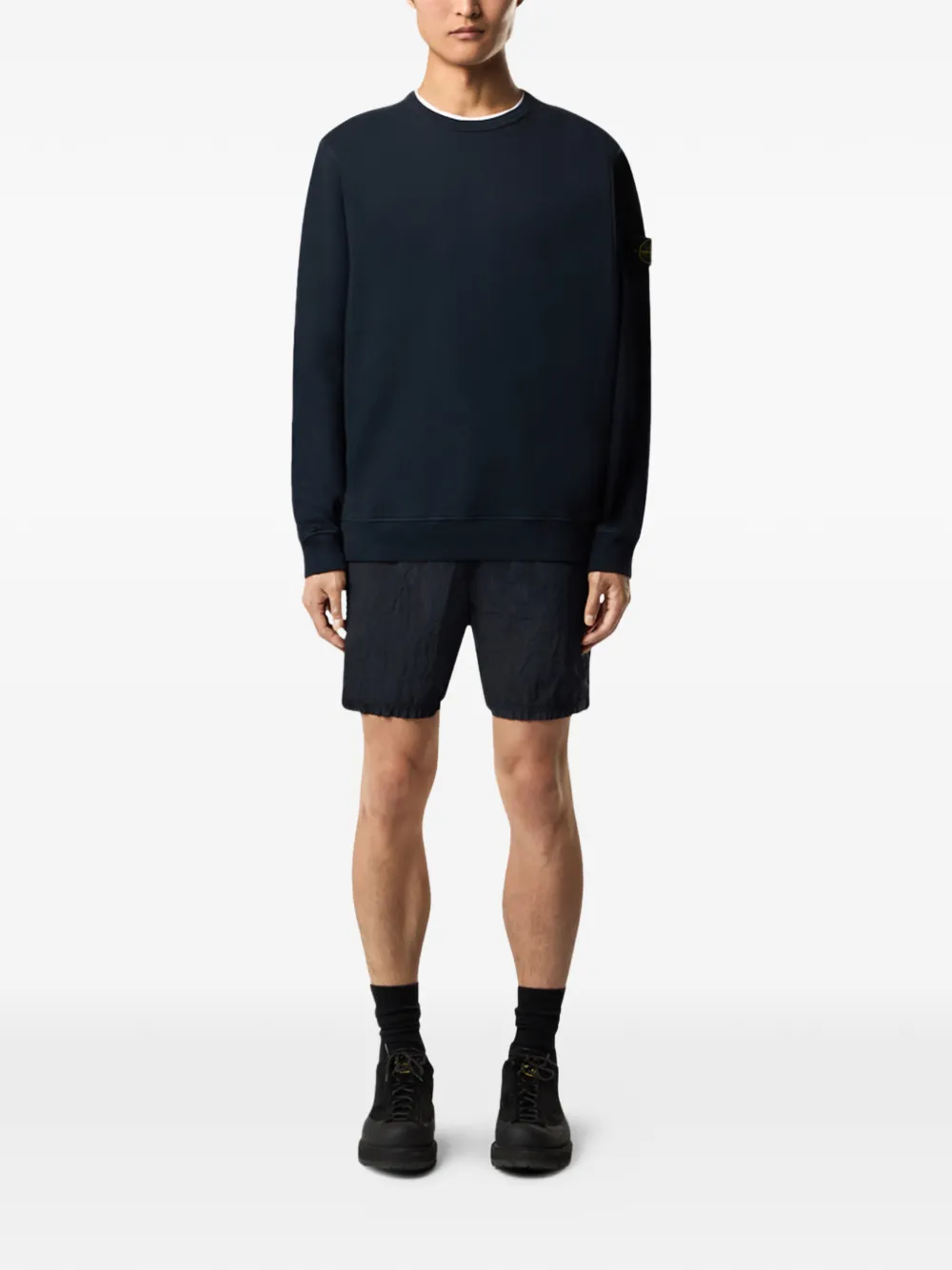 Stone Island logo-patch sweatshirt | Sweatshirts | Image 2