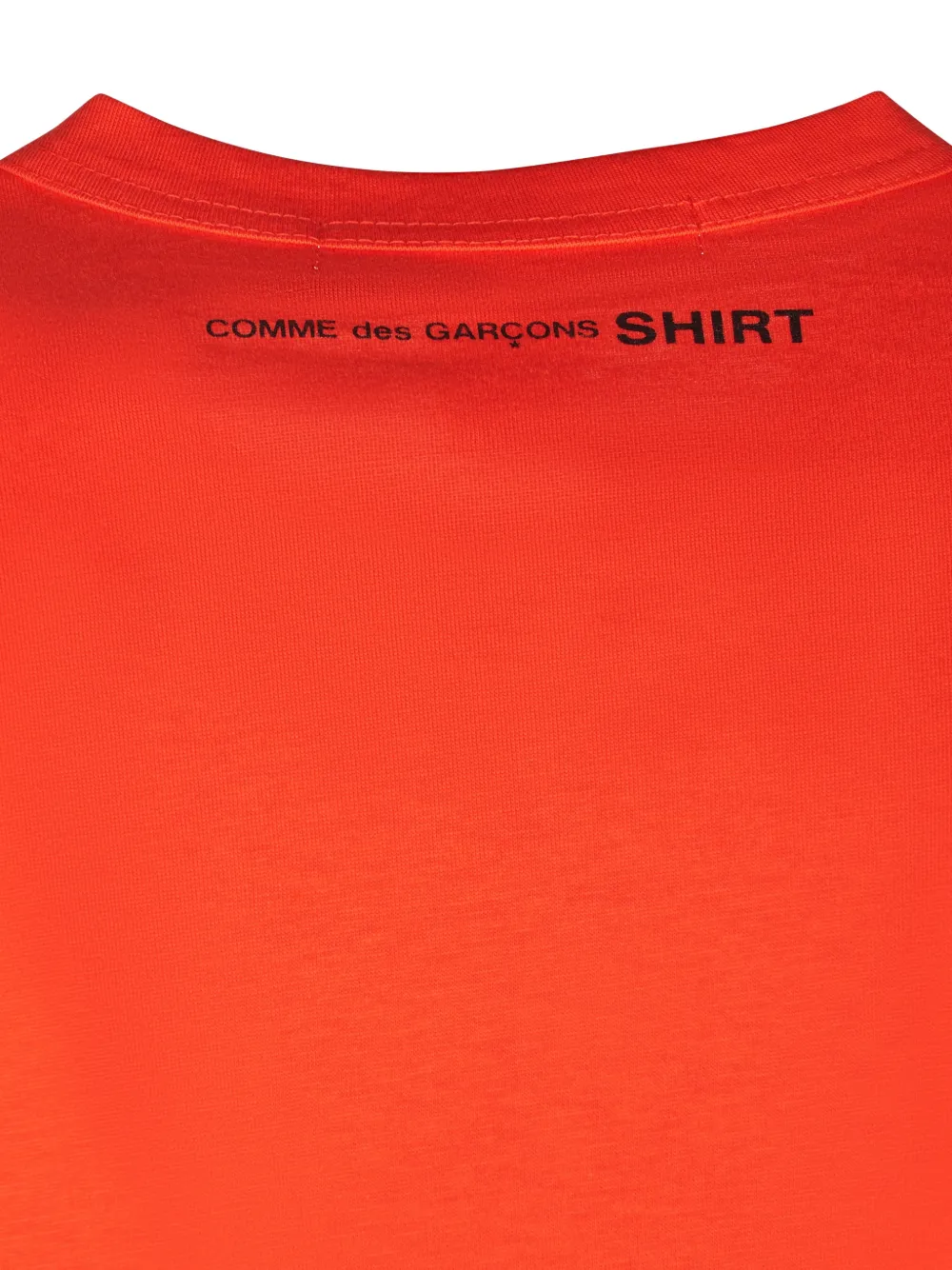 Comme Des Garçons Long-sleeve T-shirt In Red