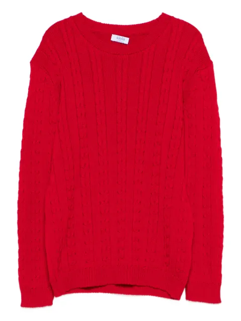 Siola cable-knit sweater