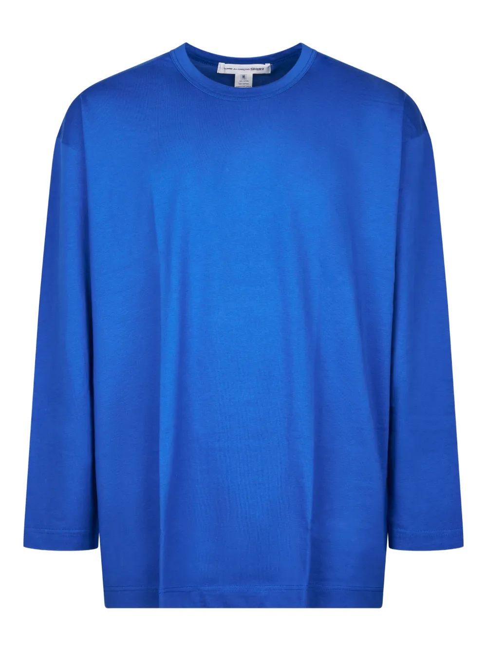 Comme Des Garçons long-sleeve T-shirt - Blu