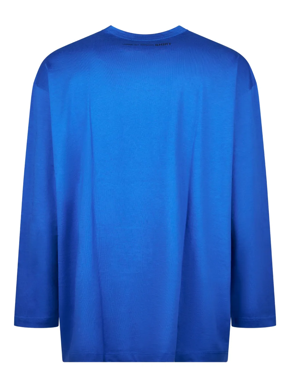Comme Des Garçons long-sleeve T-shirt - Blauw