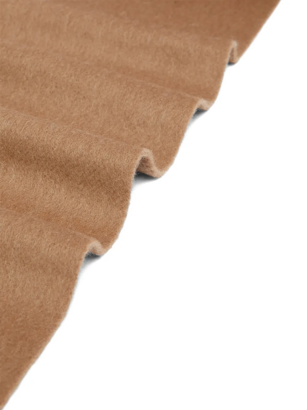 Max Mara Scilli Fringed Scarf In Neutral