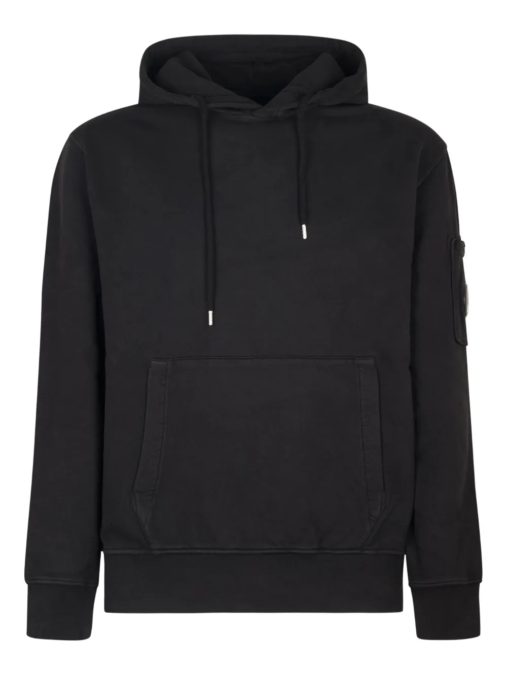 C.P. Company front-pocket hoodie Zwart