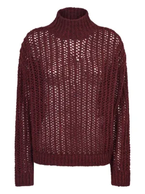 Isabel Benenato オープンニット Vネックセーター | レッド | FARFETCH JP