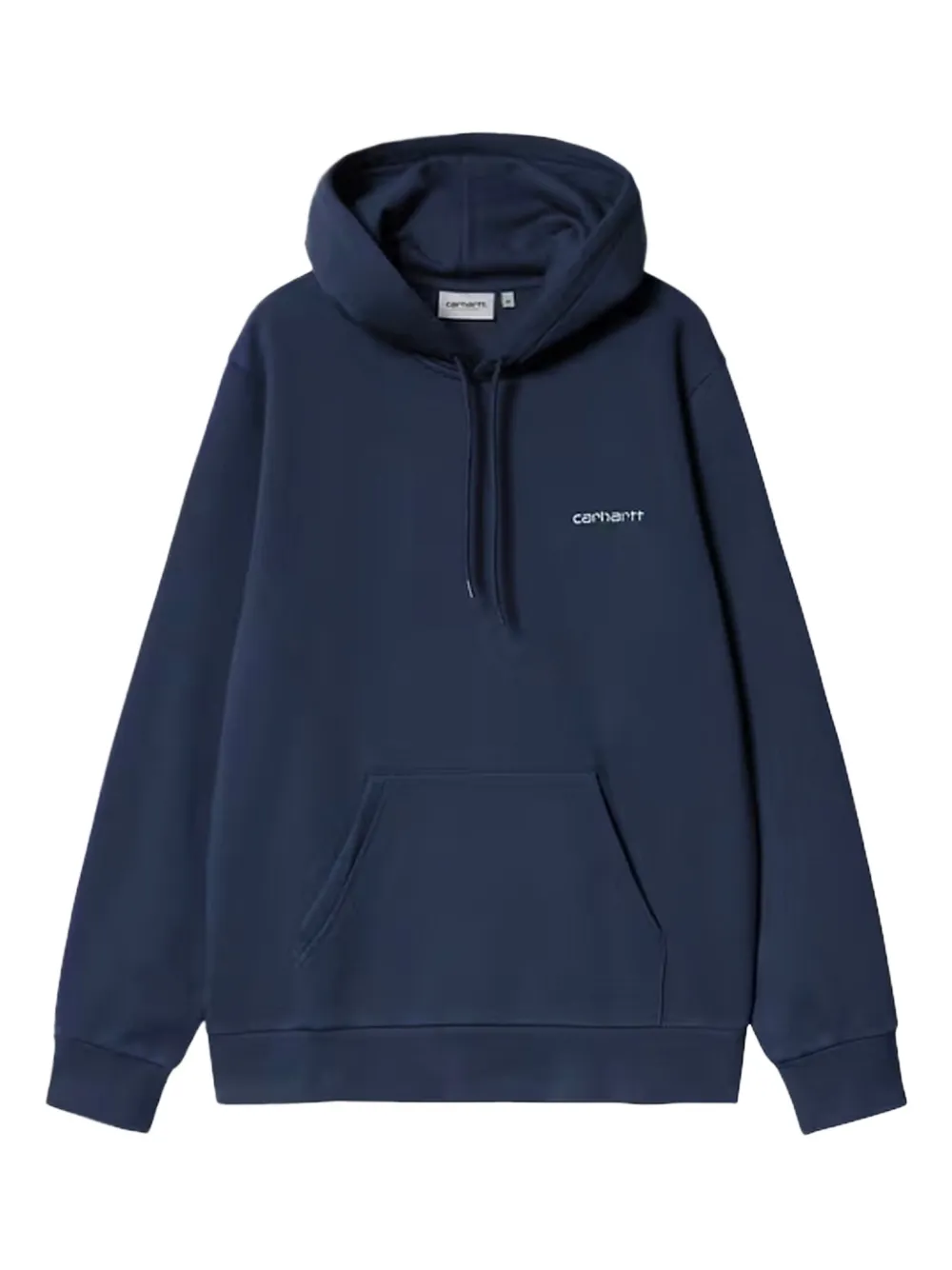Carhartt WIP logo-print hooded hoodie | Blue | Image 1