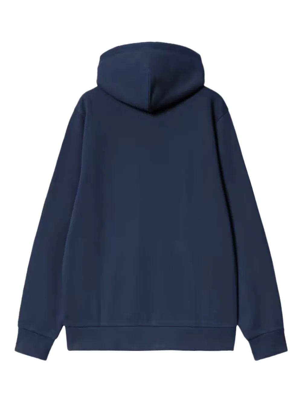 Carhartt Logo-print Hooded Hoodie In Blue