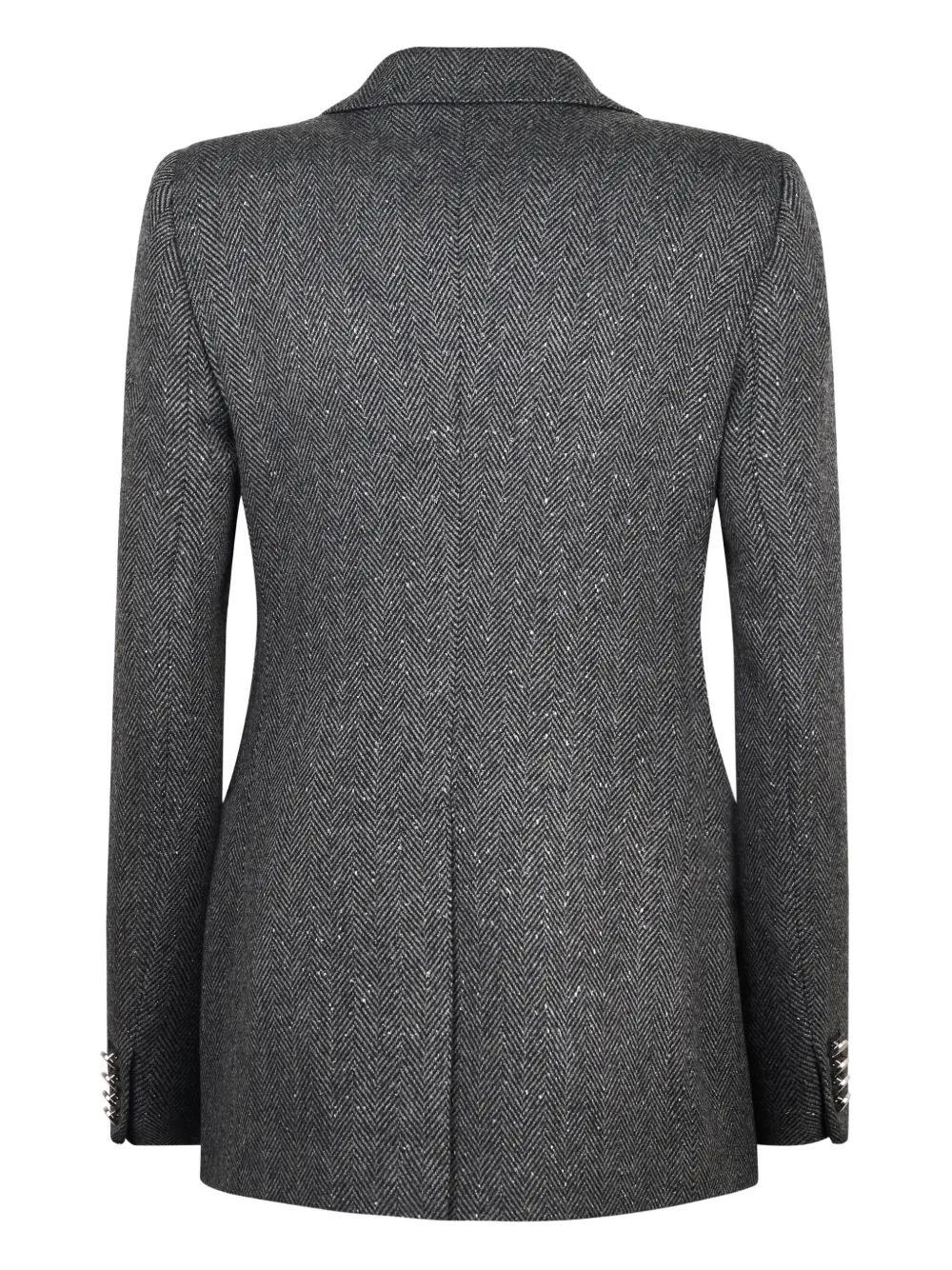 Tagliatore J-parigi Herringbone Jacket In Gray