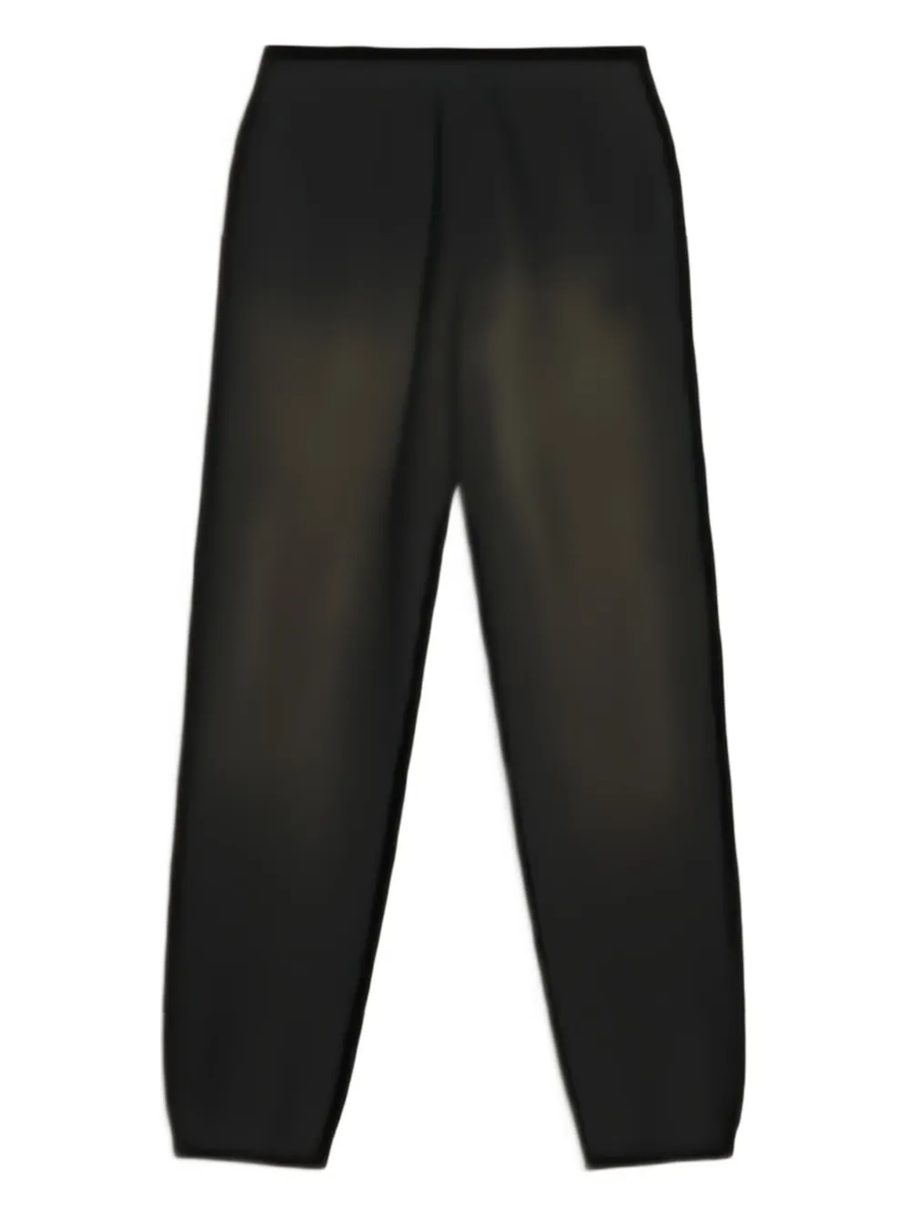 Golden Goose logo-embroidered track trousers - Nero
