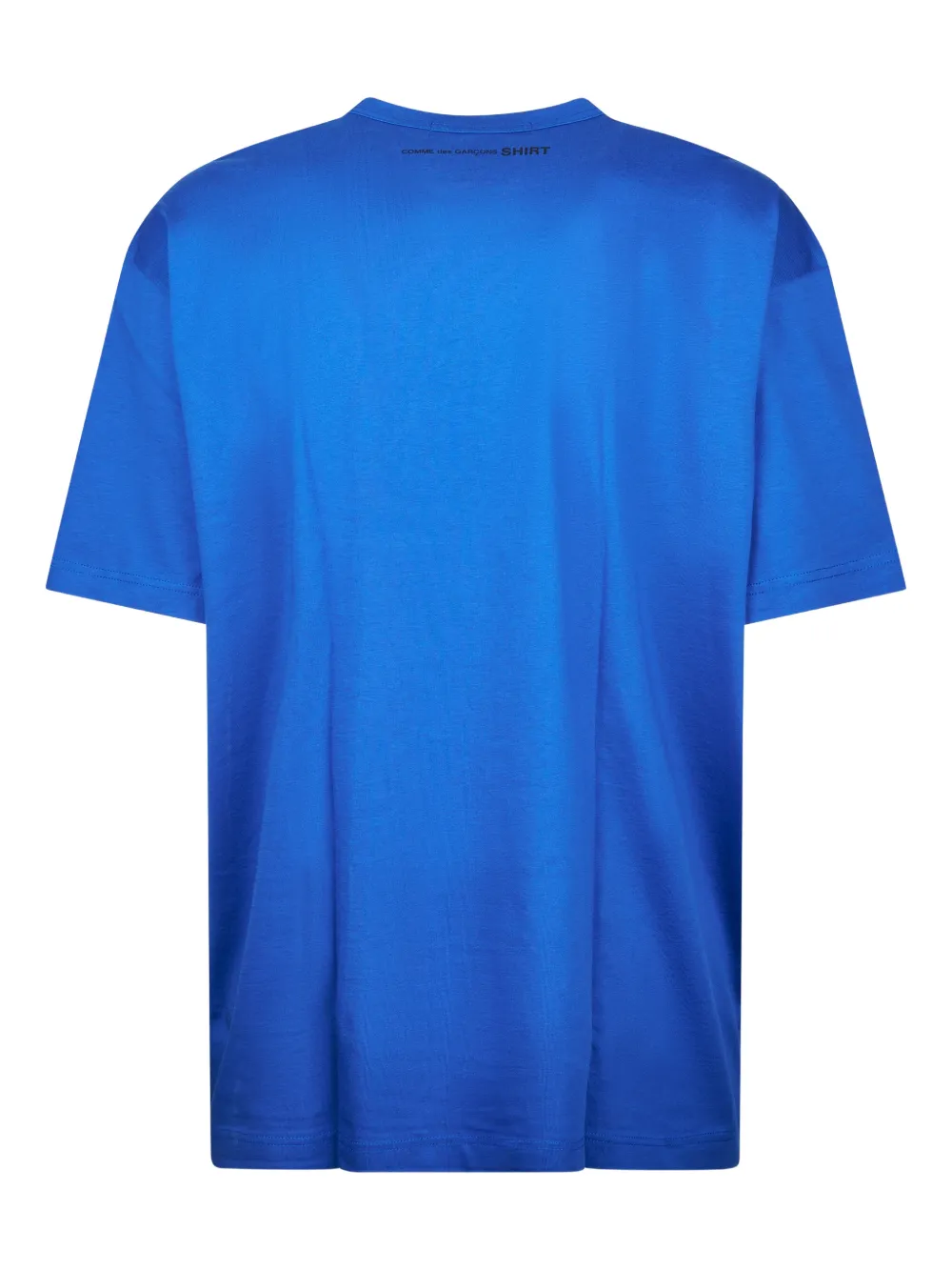 Comme Des Garçons panelled T-shirt - Blauw