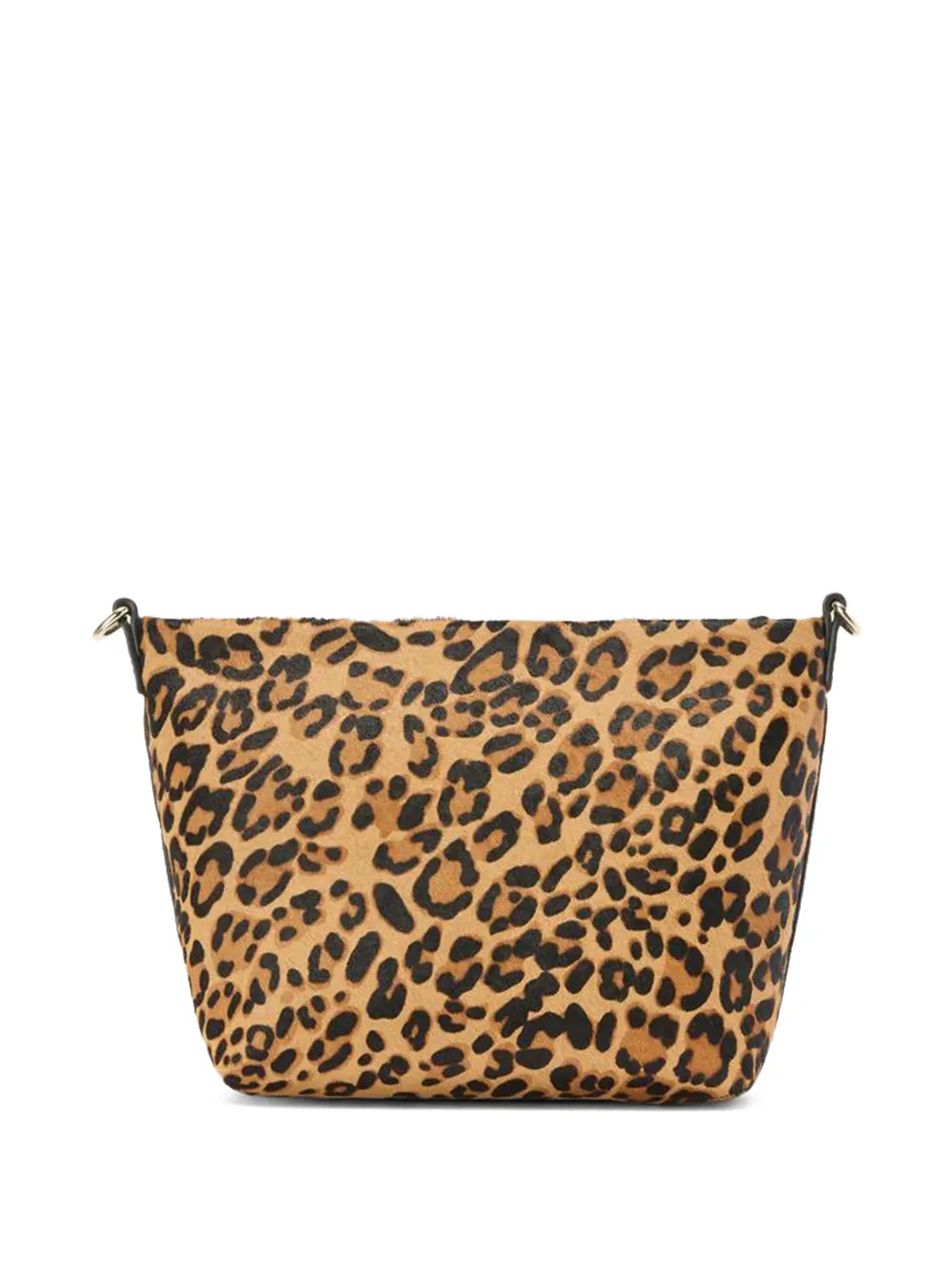 MC2 Saint Barth leopard-pattern logo-plaque tote bag - Bruin
