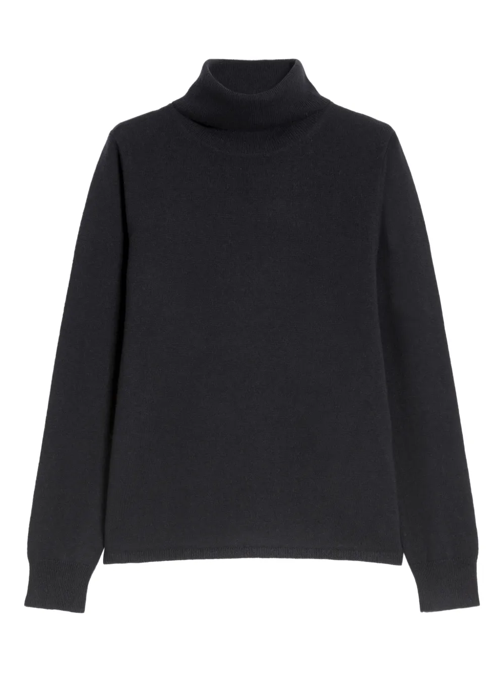 Max Mara Turtleneck Sweater In Black