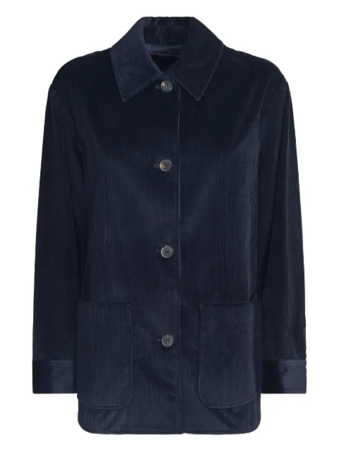 Max Mara buttoned corduroy shirt