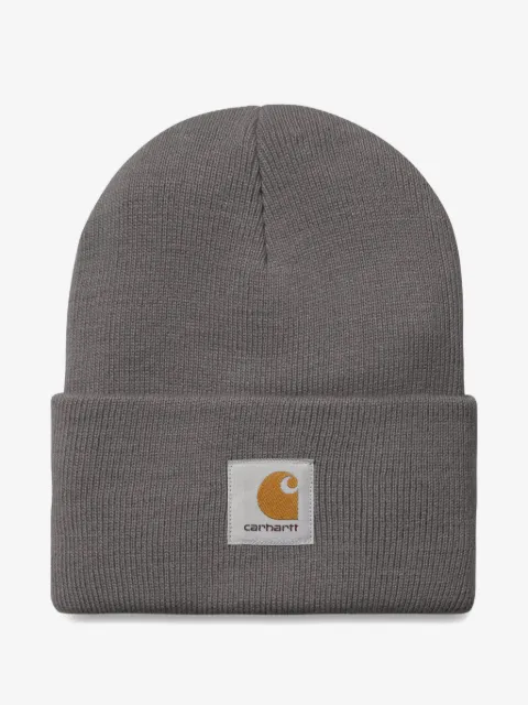 Carhartt WIP logo-patch beanie hat