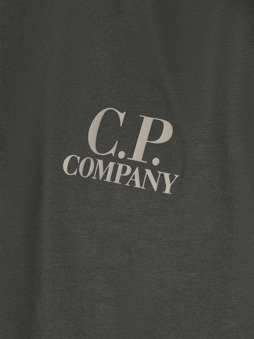 C.P. Company logo-printed T-shirt Groen
