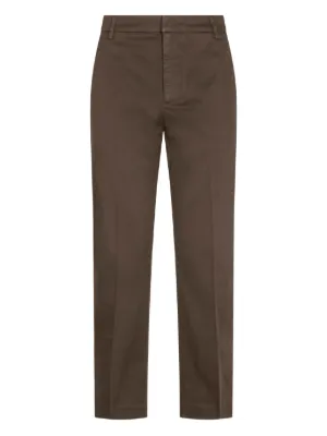 Open YY rolled-waist Velour Cargo Pants | Brown | FARFETCH JO