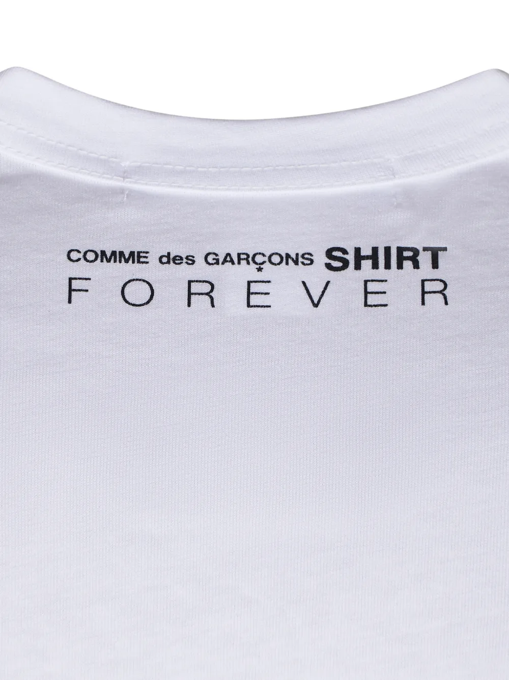 Comme Des Garçons Long-sleeve T-shirt In White