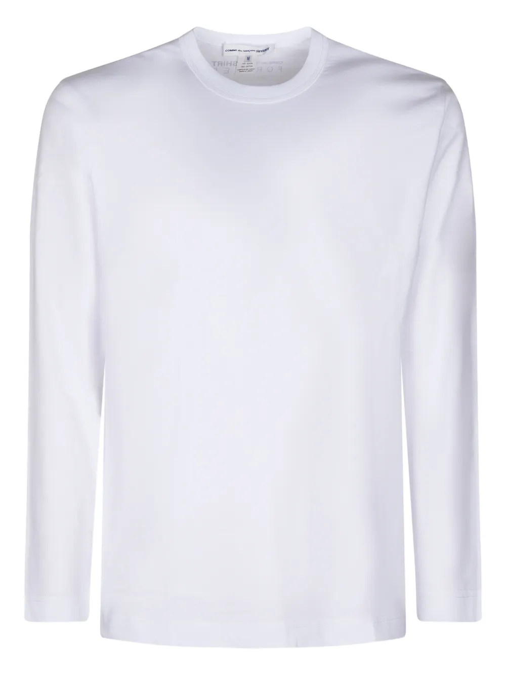 Comme Des Garçons Long-sleeve T-shirt In White