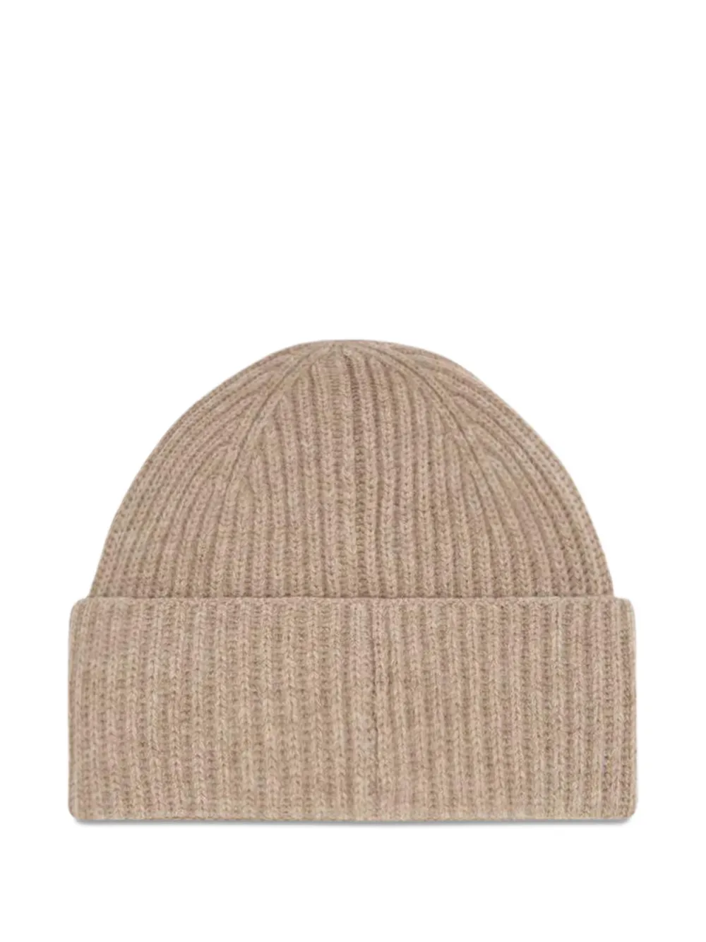 MC2 Saint Barth ribbed logo-embroidered beanie - Beige