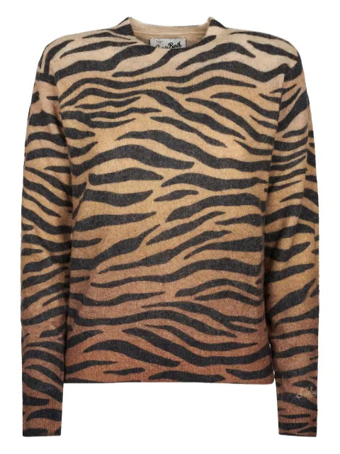 MC2 Saint Barth zebra-print sweater