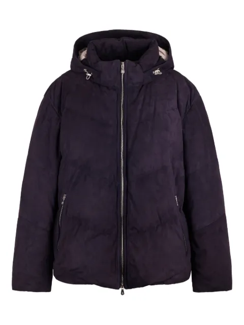 Brunello Cucinelli zip-up hooded jacket