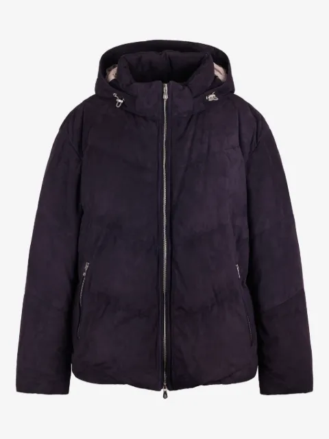 Brunello Cucinelli zip-up hooded jacket