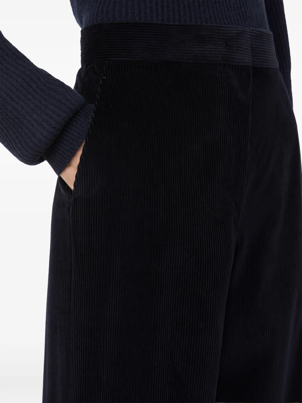 Max Mara Faretra corduroy trousers Blauw