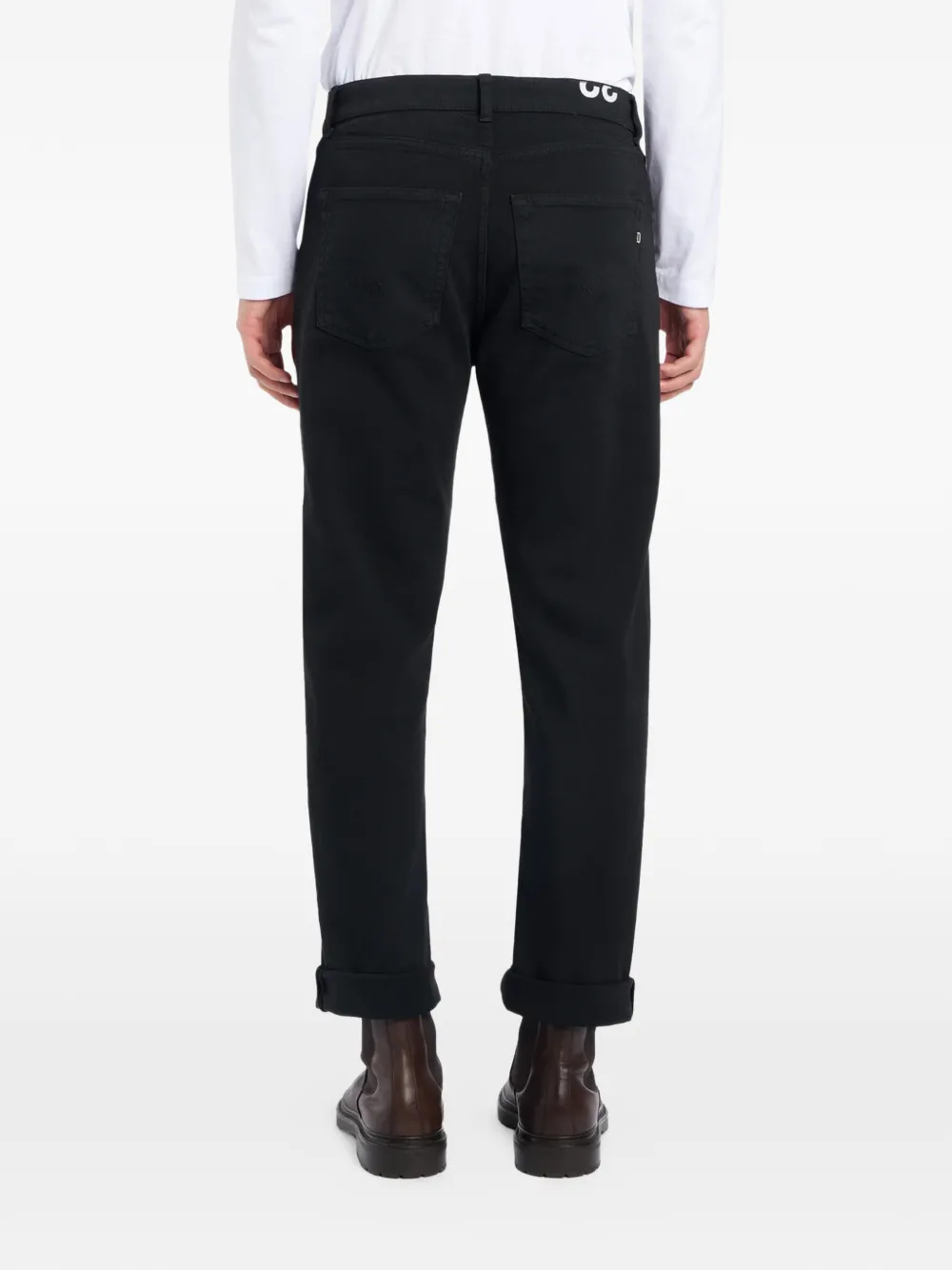 DONDUP button-up trousers Zwart