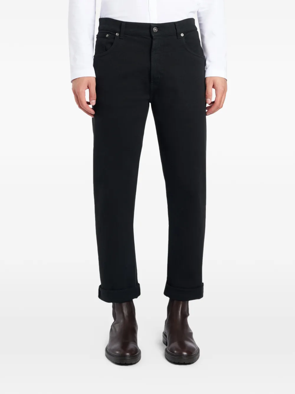DONDUP button-up trousers - Zwart