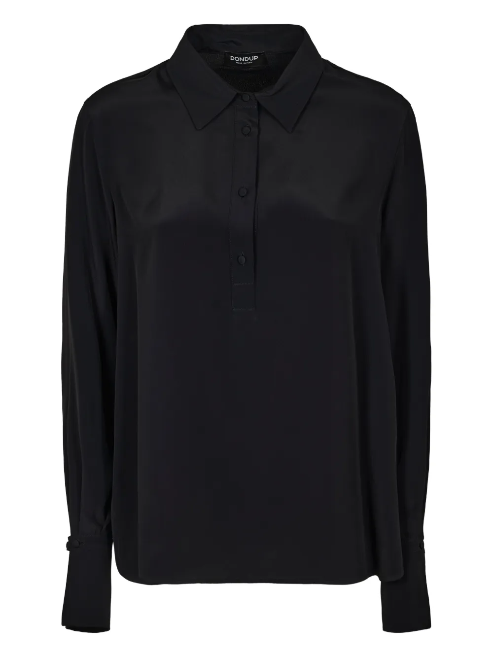 DONDUP buttoned top | Black | Image 1
