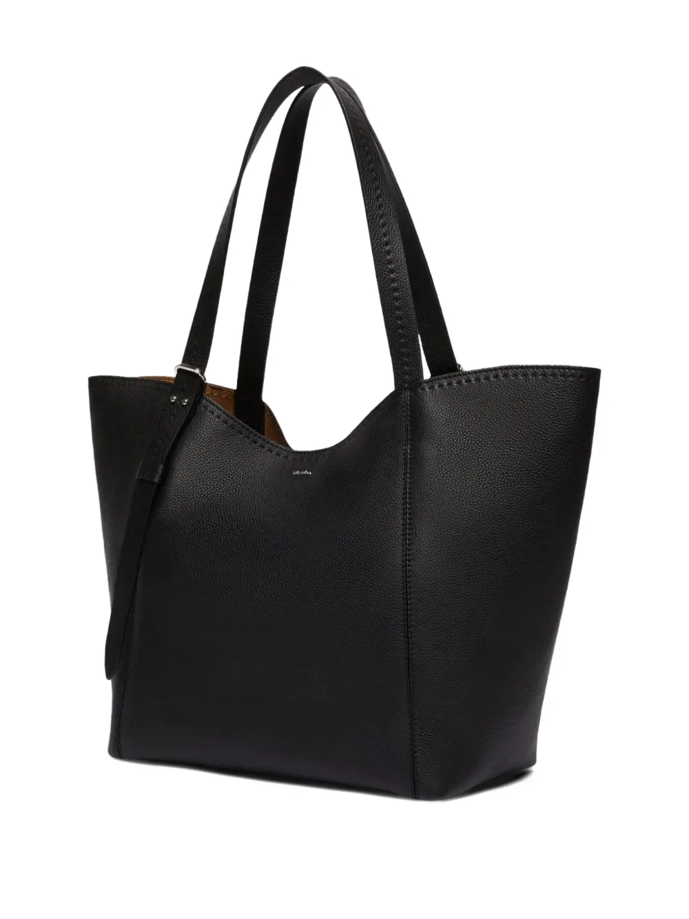 Max Mara Archetipo logo tote bag - Zwart