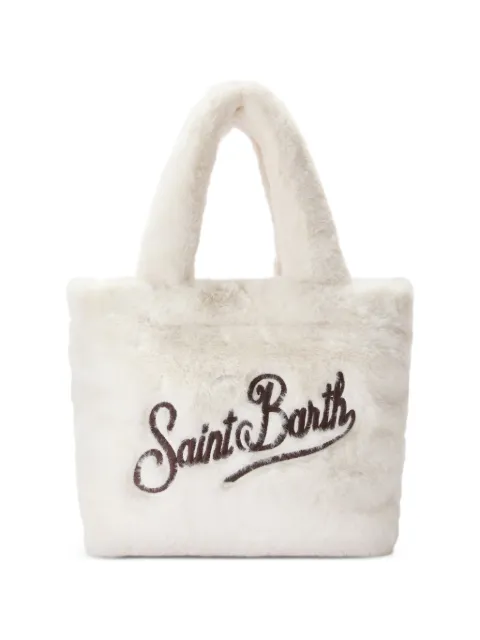 MC2 Saint Barth Colette soft handbag in faux fur