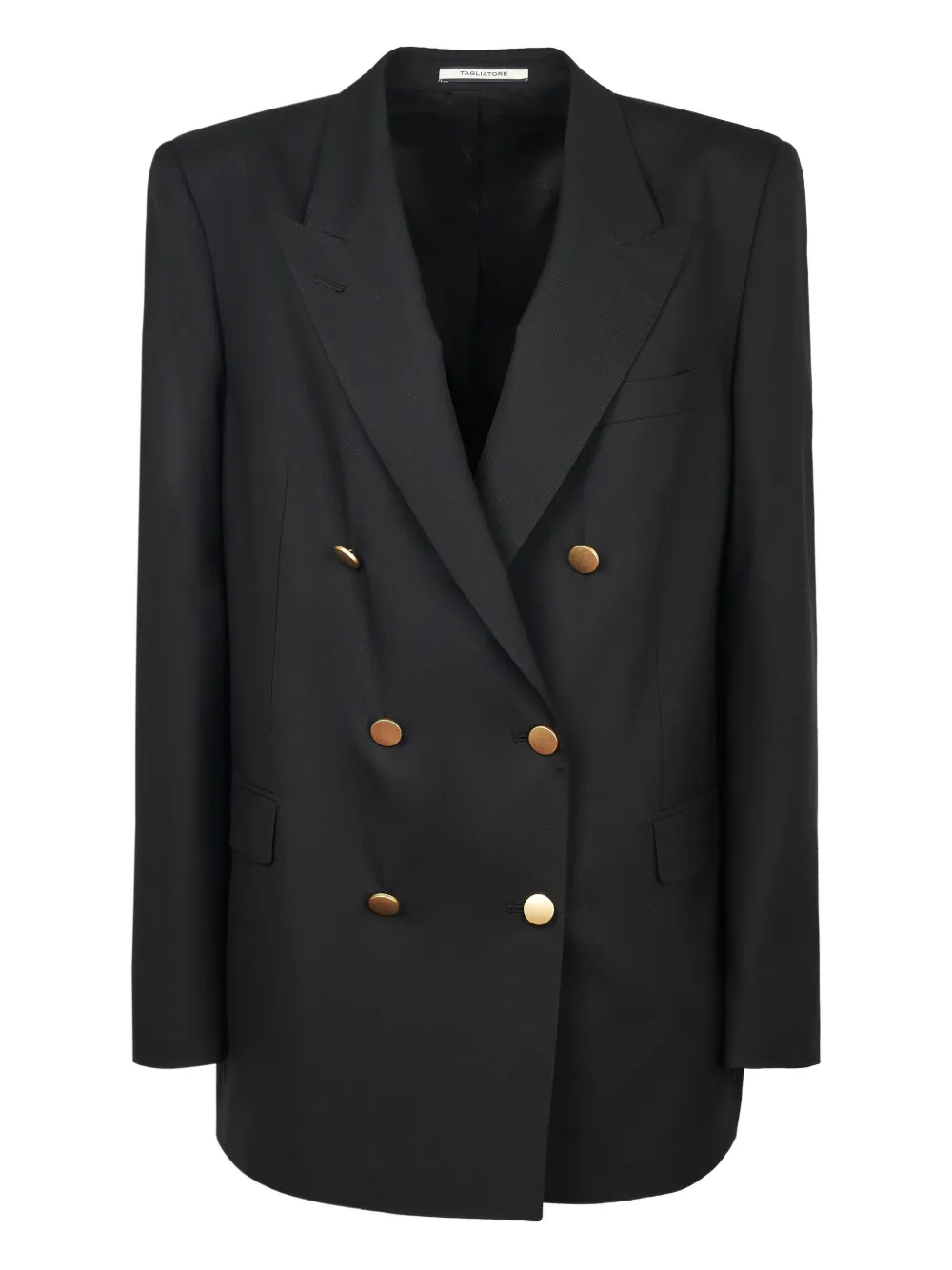 Tagliatore double-breasted blazer Zwart