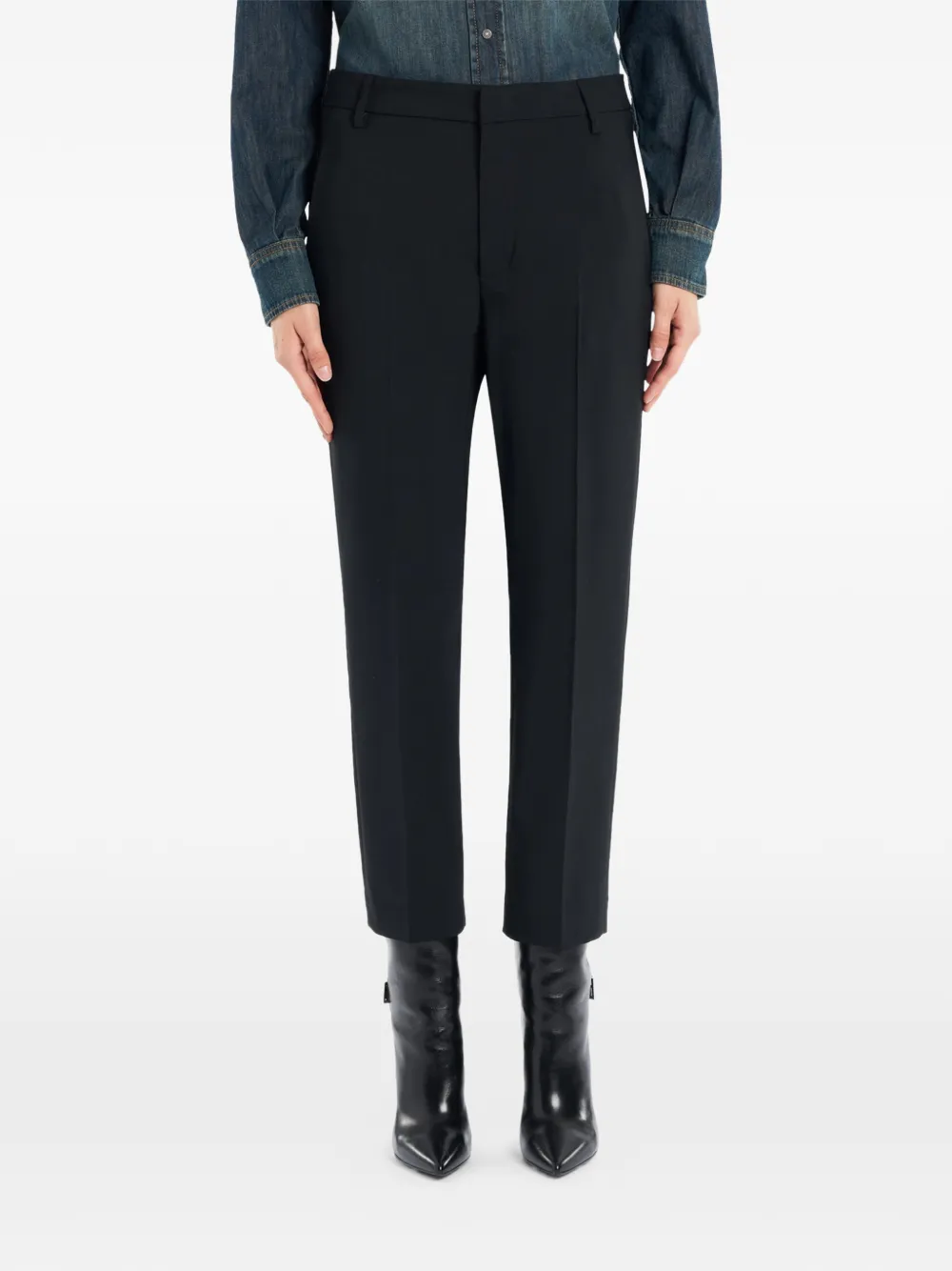 DONDUP belt-loops trousers - Zwart