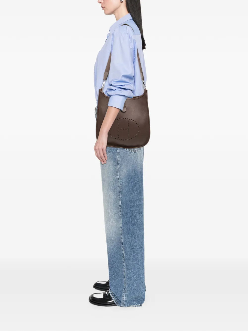 Hermès Pre-Owned 2009 Epsom Evelyne II GM crossbody bag | Pre-Owned | Image 2