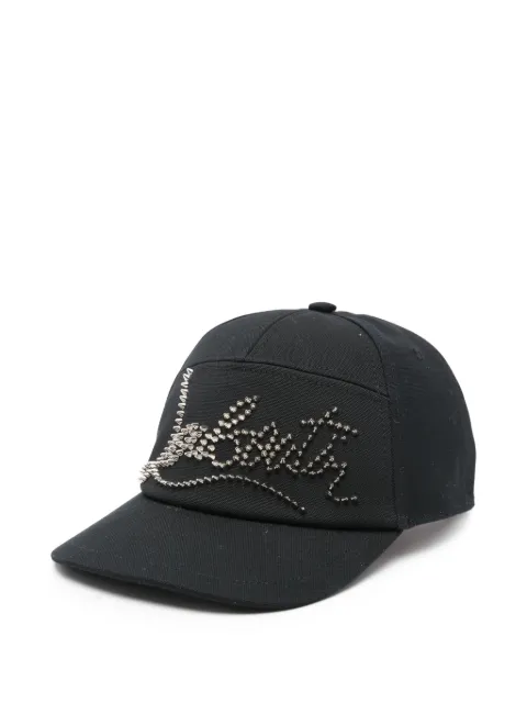 Christian Louboutin Enky studded baseball cap