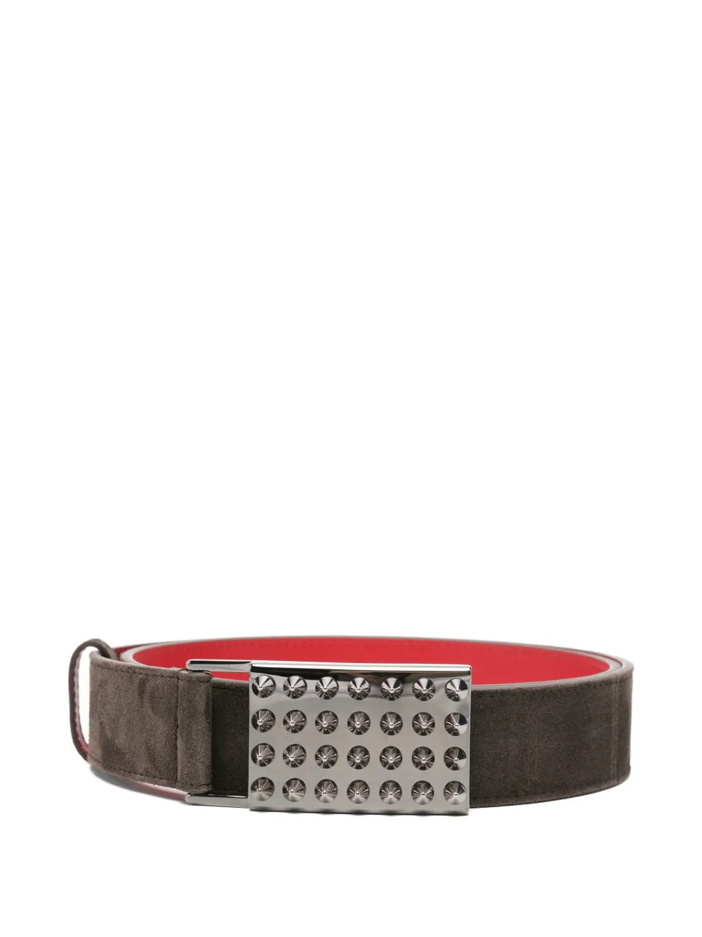 Christian Louboutin Funky studded belt | Brown | Image 1