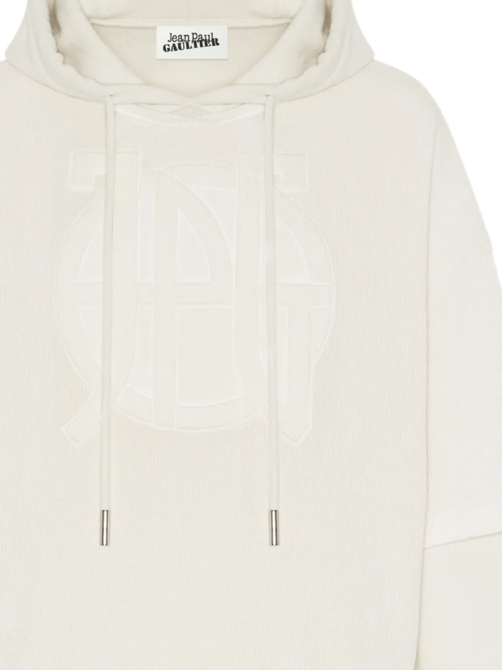 Jean Paul Gaultier Double-sleeve Hoodie In White