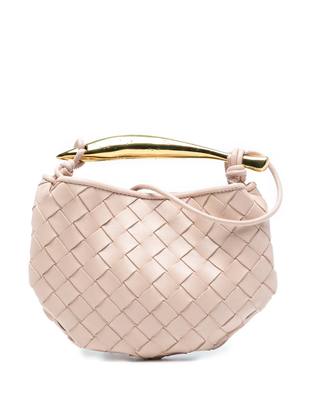 Bottega Veneta Pre-Owned Borsa a tracolla Intrecciato Sardine Baby in pelle di agnello 2012-2025 - Rosa