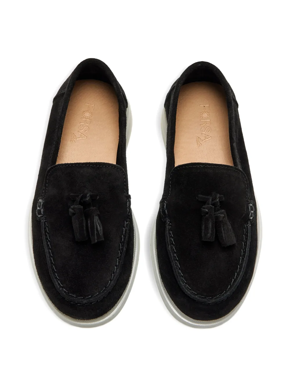 Forsa tassel detail loafers Zwart