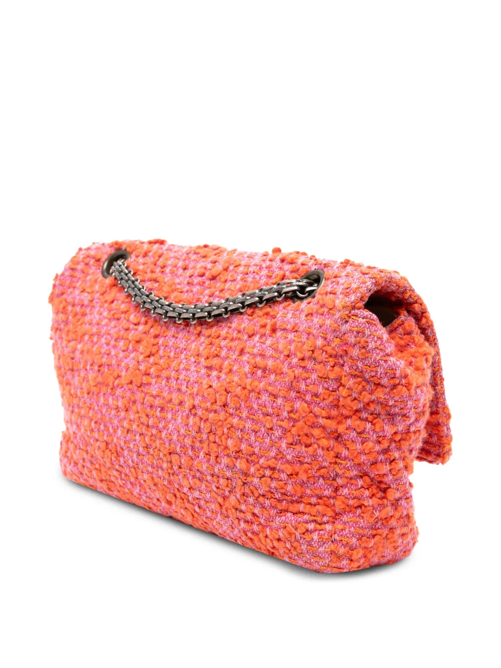 CHANEL Pre-Owned 1997-1999 ココマーク マトラッセ ツイードフラップ